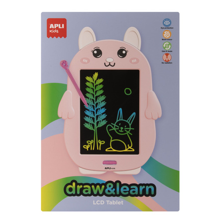 Magiczny tablet LCD do rysowania Apli Kids - Królik