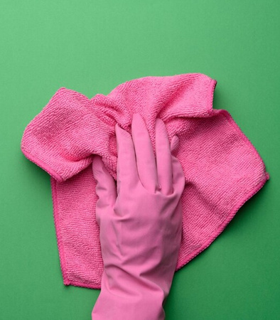 ŚCIERKA 40 X 40 CZERWONA SZMATKA UNIWERSALNA CHŁONNA MIĘKKA MIKROFIBRA DO SPRZĄTANIA KURZU WYCIERANIA MYCIA