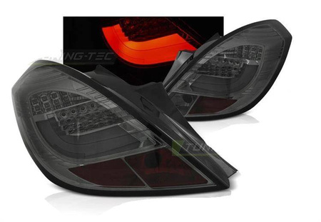 Lampy diodowe Opel Corsa d 3d 06-14 smoke led bar