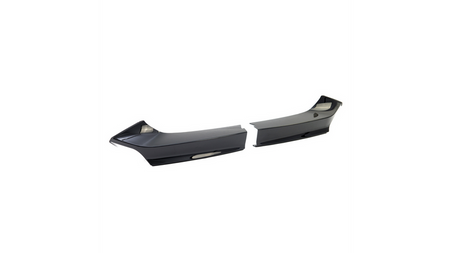 Dokładki przedniego zderzaka Gloss Black BMW 2 F22 F23 2012-2020 Performance Style