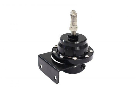 Regulator ciśnienia paliwa TurboWorks AN6 + zegar BLACK