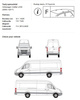 Platforma dachowa bagażowa vw Crafter I L4H2