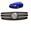 GRILL MERCEDES E W211 02-06 GLOSS BLACK