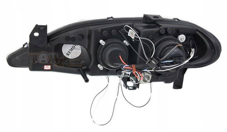 Reflektory lampy przednie Renault Megane I FL RING