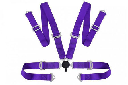 Pasy sportowe 4p 2" Purple - Quick