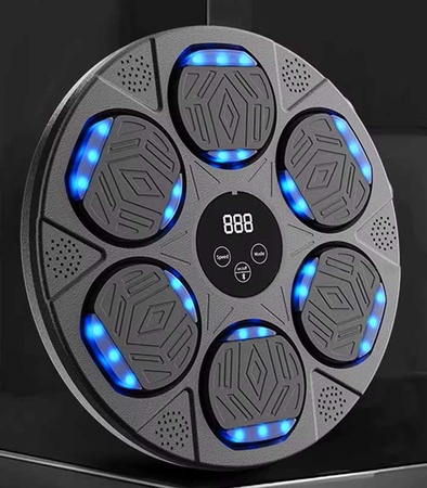 TABLICA BOKSERSKA INTELIGENTNA ŚCIENNA ELEKTONICZNA TRENAŻER MUZYKA BLUETOOTH LICZNIK REGULACJA GŁOŚNOŚCI DO TRENINGU ĆWICZEŃ BOKSU