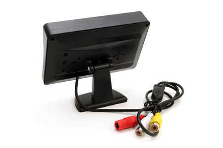 Zestaw czujników parkowania TFT01 4,3" z kamerą HD-305 LED 4 sensory czarne "GOLD"
