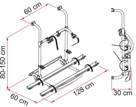 Bagażnik rowerowy Carry-Bike PRO - Fiamma