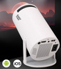 PROJEKTOR RZUTNIK FULL HD PRZENOŚNY WIFI 1080P 4K WIDEO USB BATERIA PILOT IOS ANDROID KINO