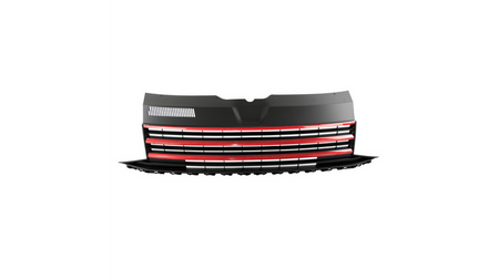 Grille badgeless with Red Trims VW T6 2015-2019