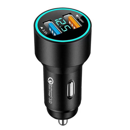 Ładowarka USB z voltomierzem