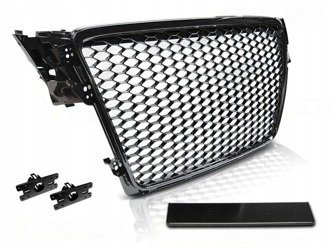 Grill czarny połysk Audi A4 b8 2008 - 2011