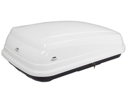 Boks bagaznik dachowy Amos Box Travel Pack 400 biały