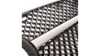 Grill sportowy Chrome & Black MERCEDES C-Class W203 S203 2000-2007