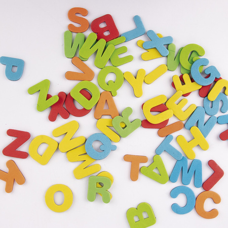 Magnesy z pianki EVA Apli Kids - Litery
