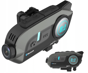 Interkom motocyklowy kamera 2K IMX335 SONY WIFI BT