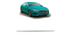 Lotka Lip Spoiler Matt Black AUDI A5 2016-obecnie