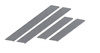 Progi STANDARD Renault Megane I Sedan/Hatchback/Kombi 4\5 1995-2002 - Połysk