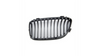 Grill sportowy pojedyncze żeberka Matt Black  BMW 3 (E90) Sedan (E91) Touring Facelift 2008-2011