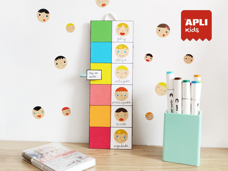 Naklejki edukacyjne Apli Kids - Emocje