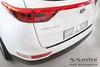 Nakładka na zderzak tylny do KIA SPORTAGE 4 (Carbon Fiber)