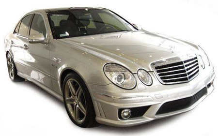 ZDERZAK PRZEDNI MERCEDES W211 06-09 Z PDC
