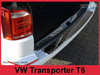 Nakładka na zderzak tylny VOLKSWAGEN TRANSPORTER T6 FURGON (Czarna-Lustro)