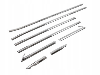 Listwy pod szyby boczne Opel Crossland X 2017+