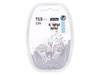 Żarówka VISION T13 (W2.1x9.5d) 12V 6x 3mm LED, biała, 2 szt.
