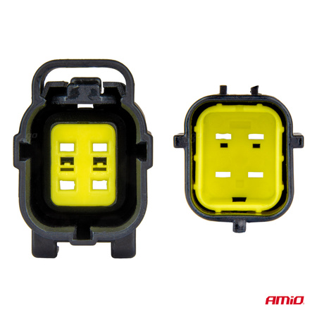 Złącze elektryczne wodoodporne zestaw 4 PIN 2.2mm AMIO-04348