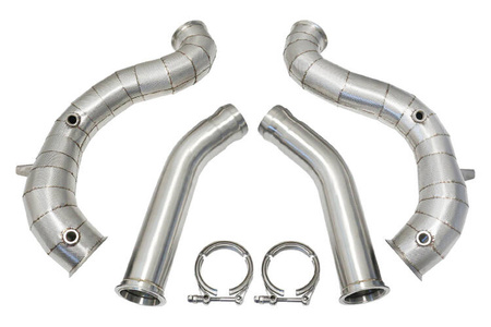 Downpipe Mercedes Benz C63 W205 AMG Heat Shield
