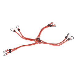 Linki elastyczne gumy do mocowania bagażu 8-ramienne 60 cm o7 mm BSTRAP-01 AMIO-01146
