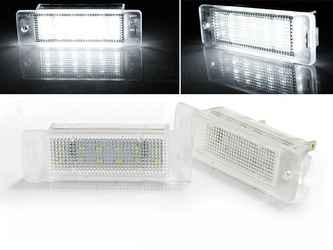 Lampki rejestracji Opel Astra F 09.91-08.97 / Calibra 08.90-06.97 LED