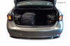 LEXUS GS HYBRID 2012+ TORBY DO BAGAŻNIKA 4 SZT