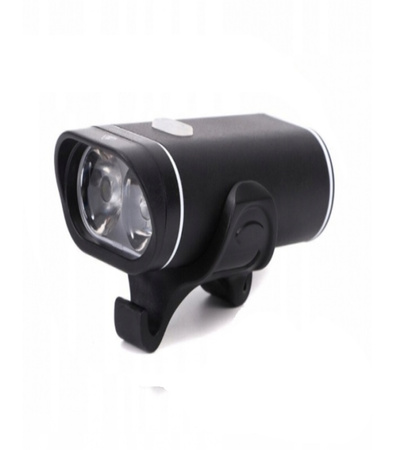 LAMPKA ROWEROWA NA PRZÓD LED LAMPA MOCNA USB 350LM