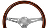 Kierownica 380mm Drewno