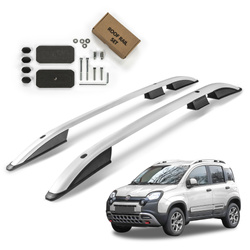 Relingi dachowe Fiat Panda Cross III 312/319 | Mk4 2014- Srebrny