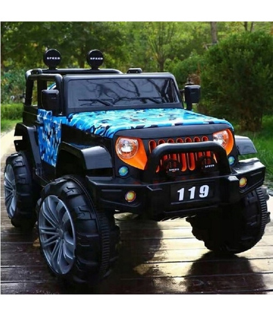 JEEP NA AKUMULATOR AUTO 6 SILNIKÓW J19G 4x4 BUJAK PANEL MP3