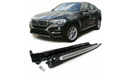 Stopnie boczne z aluminium BMW X6 F16 2014-2019