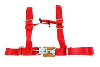 Pasy sportowe 4p 2" Red - DTM