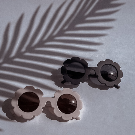 Okulary przeciwsłoneczne FOLLOW the duck Aster - Rosy Brown 3-8 lat