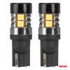 Żarówki LED CANBUS T10 W5W 9 SMD 3030 White 12V 24V AMIO-04241