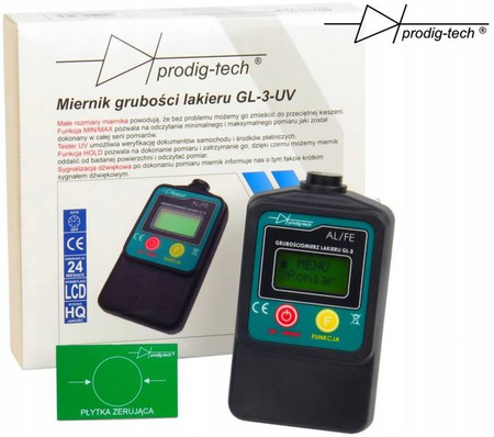 Miernik, tester grubości lakieru GL-3UV