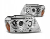 Lampy Chrysler Jeep Grand Cherokee soczewki chrome