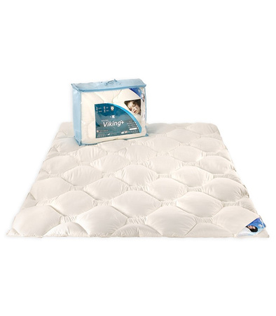 KOŁDRA VIKING 200 X 220 CAŁOROCZNA ELEGANCKA TRWAŁA AKSAMITNA MIĘKKA SPRĘŻYSTA ANTYALERGICZNA