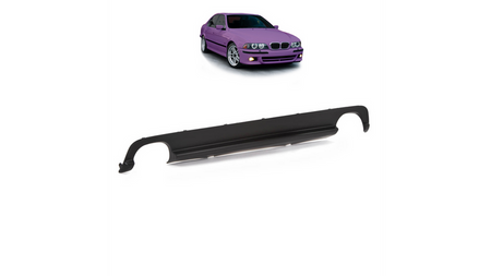Tylny dyfuzor Matt Black BMW 5 E39 1995-2003