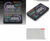 Wyświetlacz projektor LED LCD HUD OBD2 5.5 ZEGARY