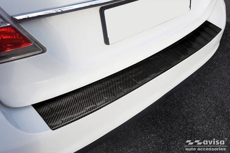Nakładka na zderzak tylny do Volvo V70 3 (Carbon Fiber)