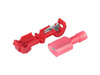 Szybkozłączki rozgałęźne typ-T, czerwone 0.5-1.5mm kw, 22-18 AWG, 15A max, 5 szt.