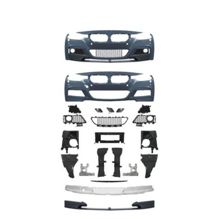 ZDERZAK PRZEDNI BMW F30 F31 PERFORMANCE SRA PDC